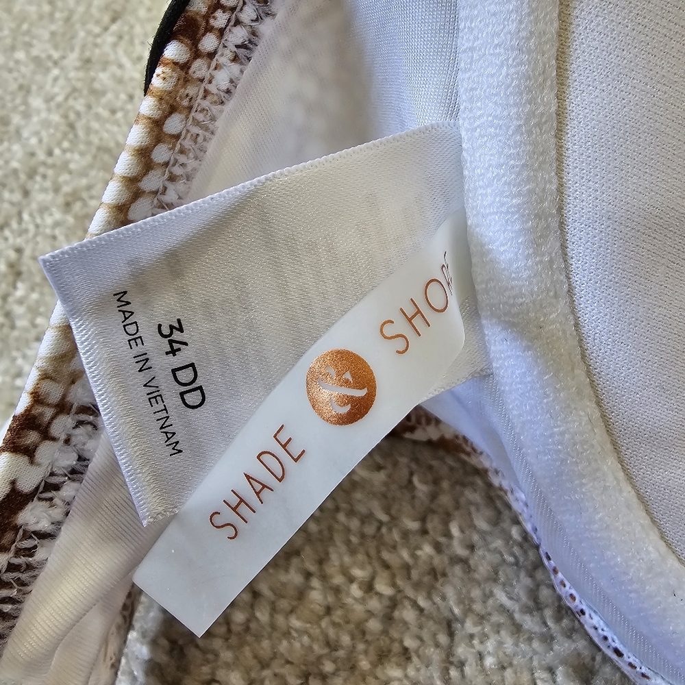 NWT Shade and Shore Women Bikini Top Bra Size 34DD - Picture 5 of 6